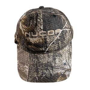 Nucor Tuscaloosa Camo Hat Cap Perforated Breathable Adjustable Strapback...